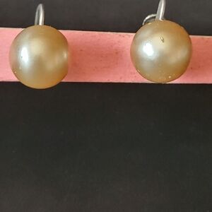 BOND BOYD Sterling Silver &  Pearl Earrings